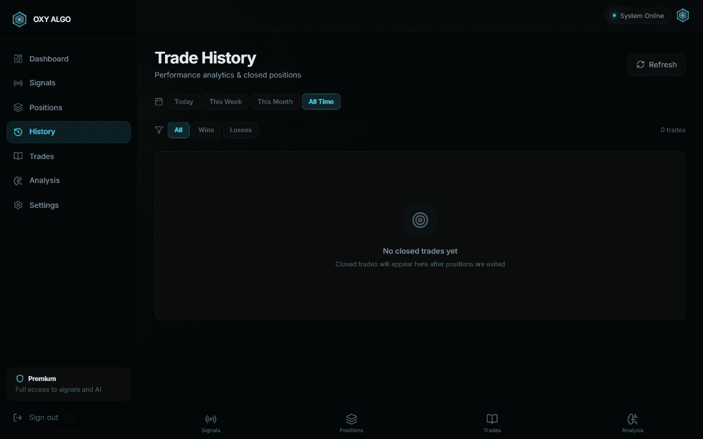 History Log — Journal